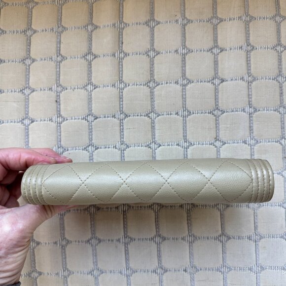 Chanel Caviar Quilted Long Boy Flap Wallet Gold - Picture 11 of 12